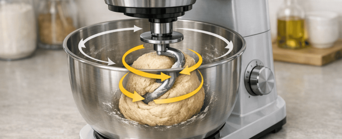 Qué es una amasadora planetaria y cómo elegir una sin equivocarte