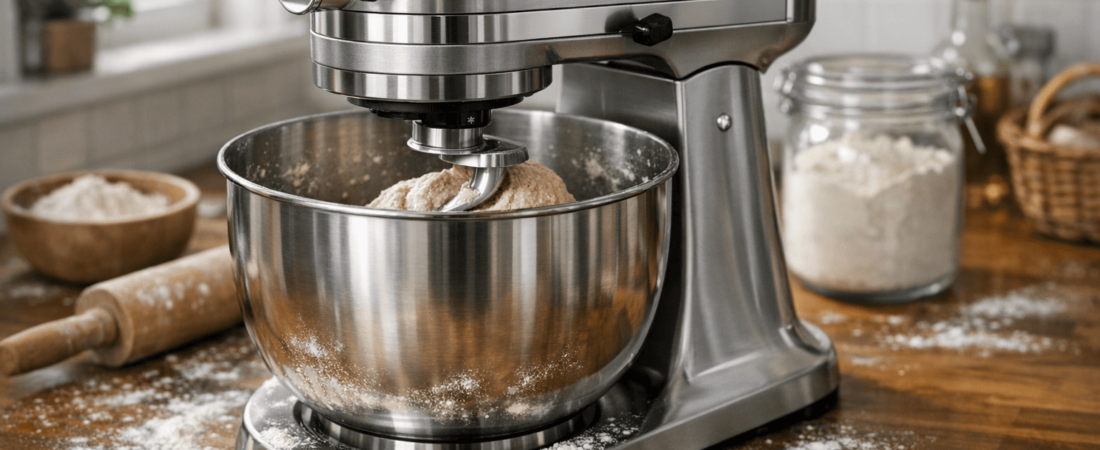 Cómo funciona una amasadora planetaria