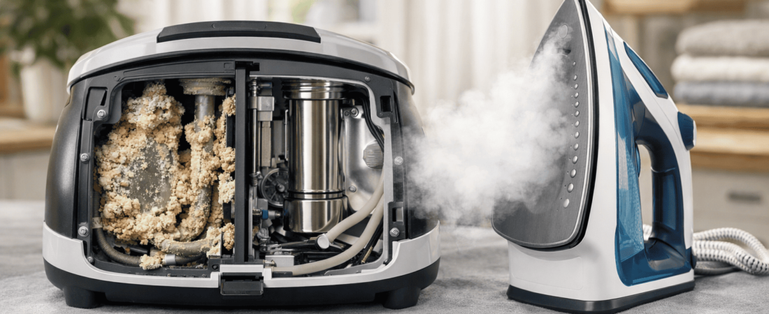 Cómo evitar la cal en un centro de planchado y alargar su vida útil