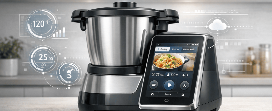 Robot de cocina con WiFi y pantalla táctil: ¿merece la pena realmente?